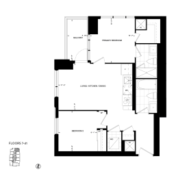  Floor Plan The Victoria | Phase II
