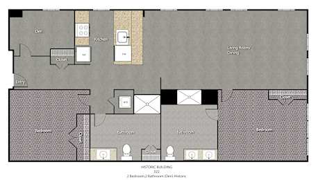  Floor Plan The Bass