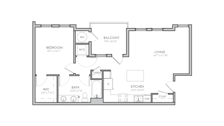  Floor Plan A13