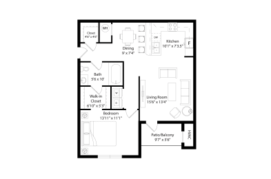  Floor Plan A1R