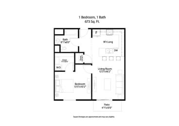 Connelly On Eleven Burnsville MN 1 Bedroom 1 Bath Apartment