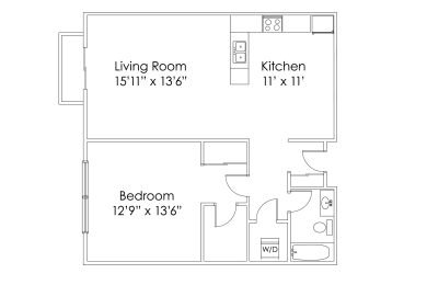 Alps Park Rapid City SD 1 Bedroom 1 Bath Apartment