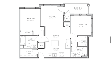  Floor Plan B14