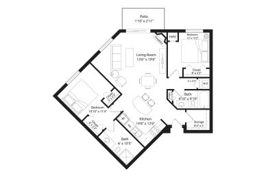  Floor Plan B3R