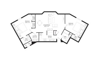  Floor Plan B4R