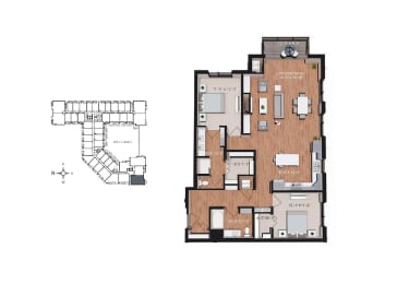  Floor Plan B7