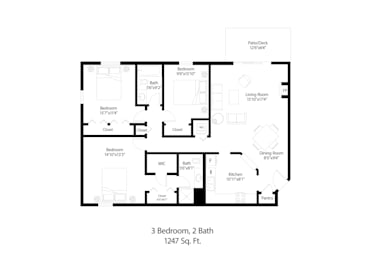  Floor Plan C1R