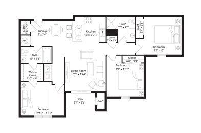  Floor Plan C1R
