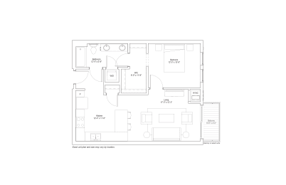 this is the floor plan of the renovated apartment for sale