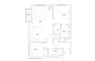  Floor Plan B8