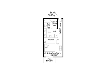 Connelly On Eleven Burnsville MN Studio Apartment