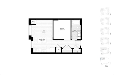 Arcata Apartments Golden Valley MN Studio Apartment