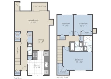 floor plan | the mansions on the park
