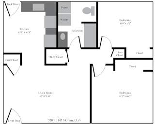  Floor Plan 2x1