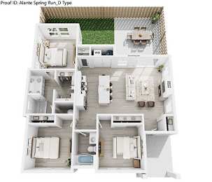 Scoria Floor Plan at Alante Homes at Spring Run, Caldwell, ID