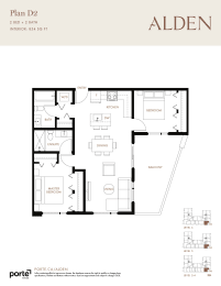  Floor Plan 2 Bed