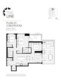  Floor Plan 3 Bedroom Plan G1