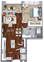 Abington Floorplan at Canvas Valley Forge, King of Prussia