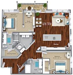 Gladwyne Floorplan at Canvas Valley Forge, Pennsylvania, 19406