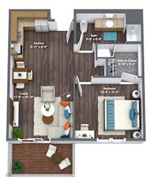 1 Bedroom - Morrison