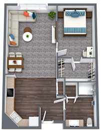 Marshall Floorplan at Vancouver Pointe, Vancouver