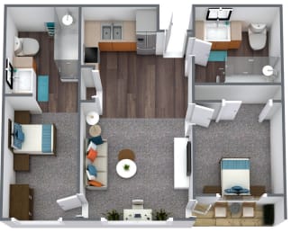 Saint Floorplan at Vancouver Pointe, Vancouver, WA
