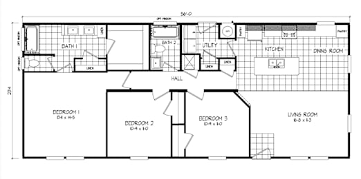BelAireManor - floorplan Double 3A
