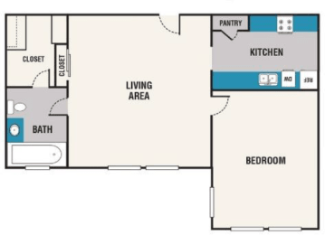 a floor plan of a home