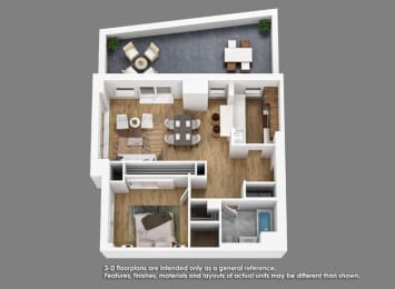 A07 Floor Plan at Shearwood Station, New Rochelle, 10801
