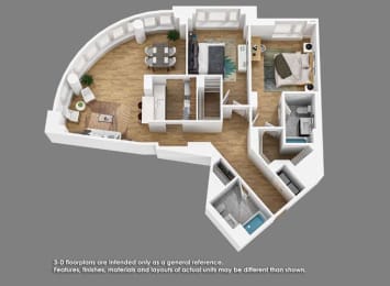 B11 Floor Plan at Shearwood Station, New York, 10801