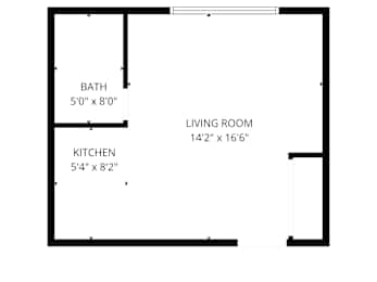 Studio Floor Plan