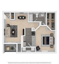 Morvan Floor Plan at Franciscan of Arlington, Texas