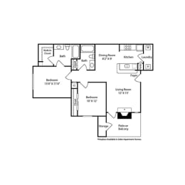 1 Bd 1 Ba Voyager  at The Atlantic Mansfield