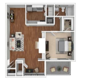 Decatur1 Bed | 1 Bath | 1,005 sq ft at The Atlantic Briarcliff, Georgia
