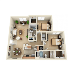 2 b 2 b SQ FT 1065- Atlantic Station at The Atlantic Station, Ft Worth, Texas