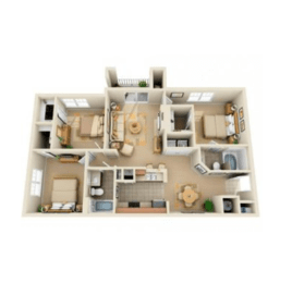 3 b 2 b SQ FT 1248- Atlantic Station at The Atlantic Station, Ft Worth, TX, 76131