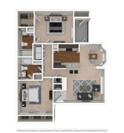 2 Bd 2 Bth SQ FT 988 - Palazoo at Palazzo, San Marcos