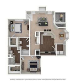 2 Bd 2 Bth SQ FT 1116 - Palazoo at Palazzo, Texas, 78666