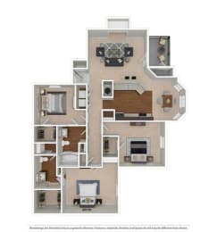 3 Bd 2 Bth SQ FT 1250 - Palazoo at Palazzo, San Marcos, Texas