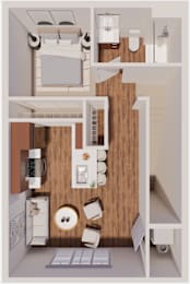 Floor Plan  A2 Floor Plan at The Landing at Hub City, Plymouth, WI