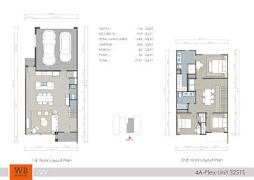 A floor plan for a 4A-Plex-Unit 3251S shows the layout for the first and second floors.