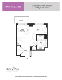 a floor plan of an apartment