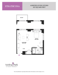 a floor plan of an apartment