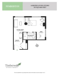 a floor plan of the apartment