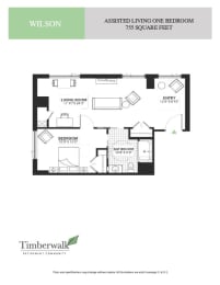 a floor plan of a bedroom apartment