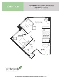 a floor plan of a bedroom apartment
