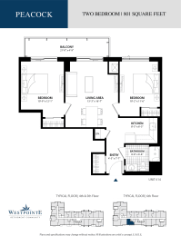  Floor Plan Peacock