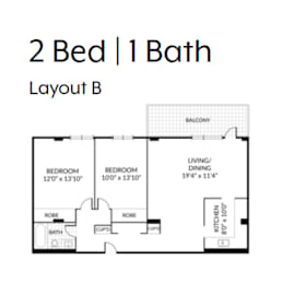  Floor Plan Kent2Bd