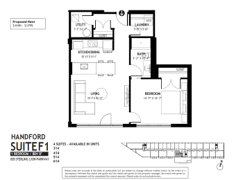  Floor Plan Handford