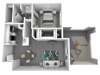 Lazo Apartments Dobson Floor Plan